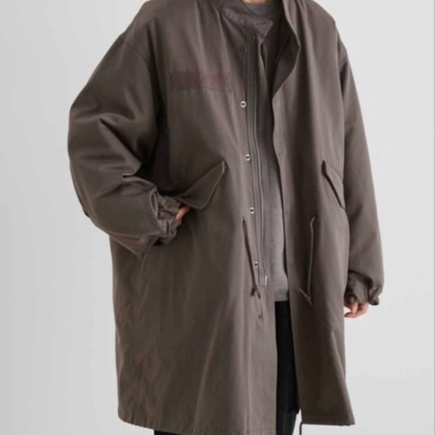 아담 엣 로페 M65 M-65 개파카 피쉬테일 코트 M