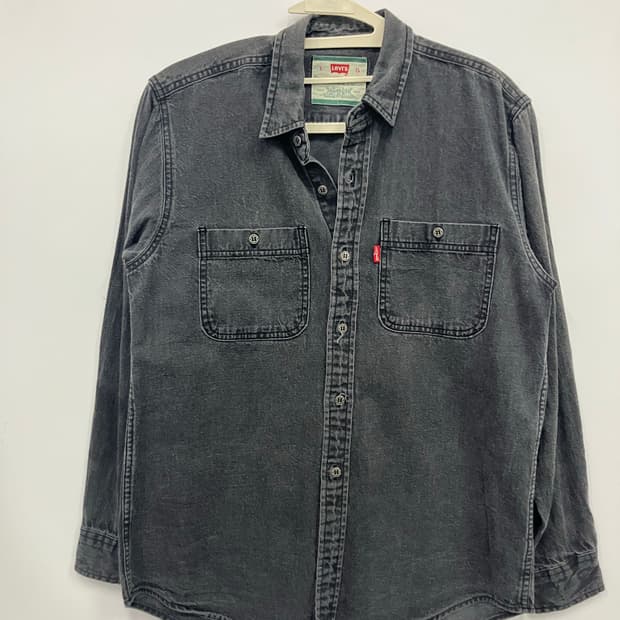 리바이스  흑 청자켓