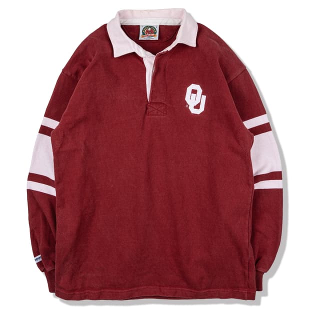 (105) 90's 바바리안 헤비웨이트 럭비 셔츠