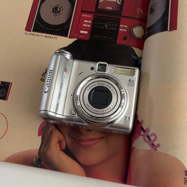 캐논 파워샷 A570 빈티지디카 디지털카메라