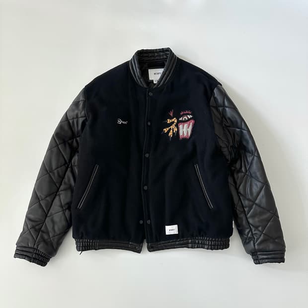 더블탭스 카날 wtaps 바시티 자켓