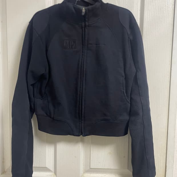 플라스틱 프로덕트 CONTRAST ZIPPED JACKET WOMEN