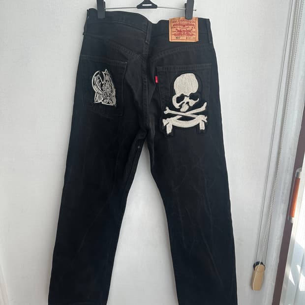 리바이스 501 마스터마인드 32 커스텀 