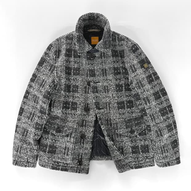 보스 오렌지 울 블랜드 자켓