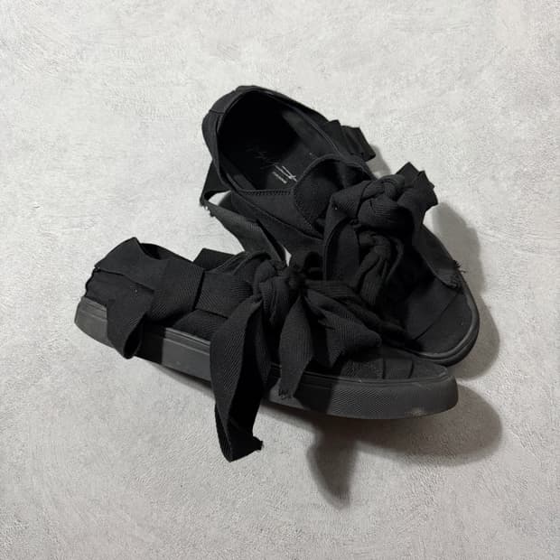 Yohji Yamamoto POUR HOMME 레이스업 슬립온
