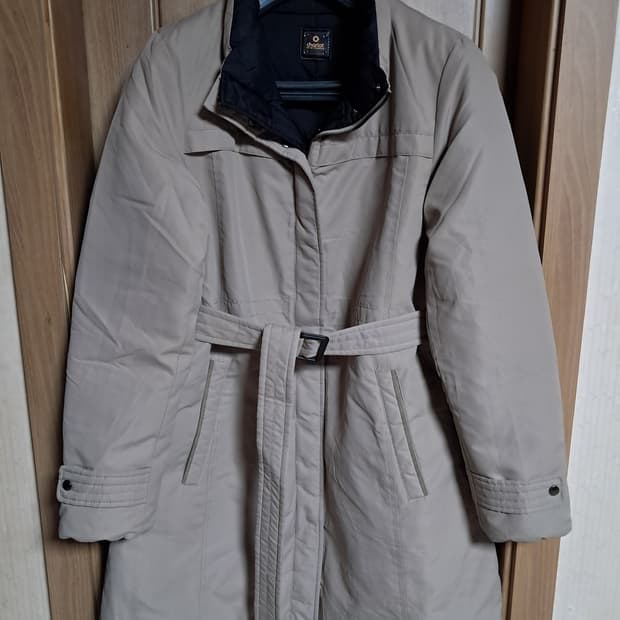 채리엇 여성 양면 롱패딩 100