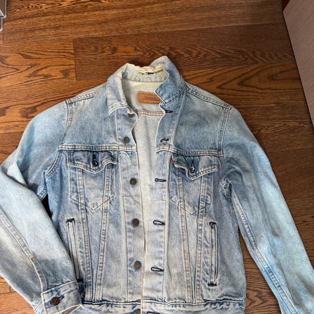 리바이스 데님 자켓 38Regular 연청