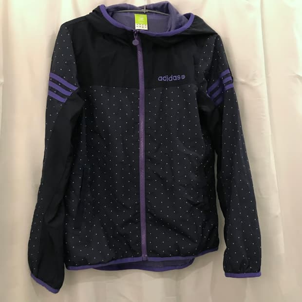 Adidas 아디다스 스포티 키치 도트 바람막이