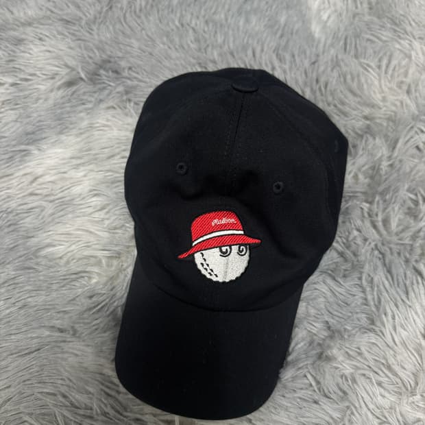 말본 골프 볼캡 L/XL 블랙 