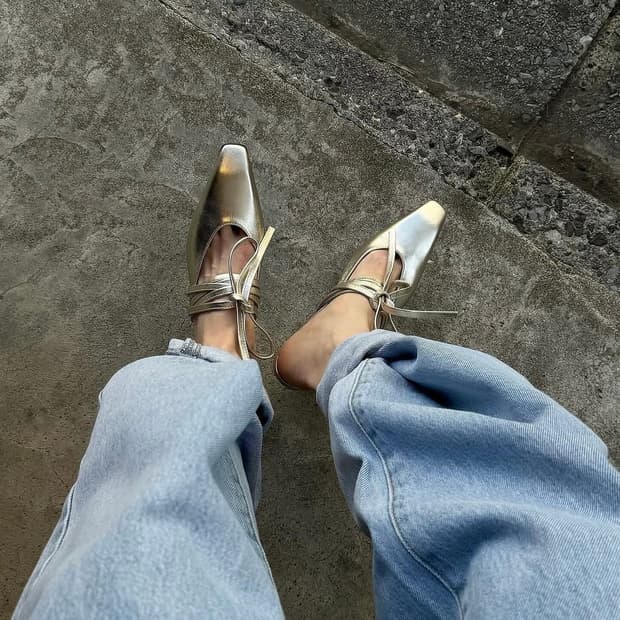 드래곤블루스 딥슬로프 레이스업 뮬