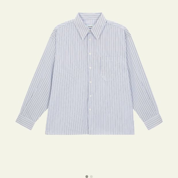 웨이비니스 오리가미 블루 셔츠 1