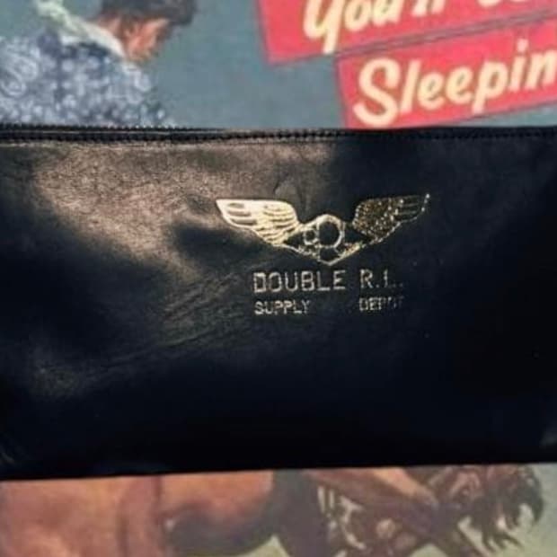 RRL 더블알엘 윙로고 클러치