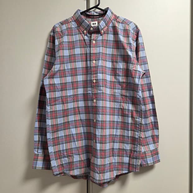 Uniqlo 유니클로 체크 셔츠 L(100)