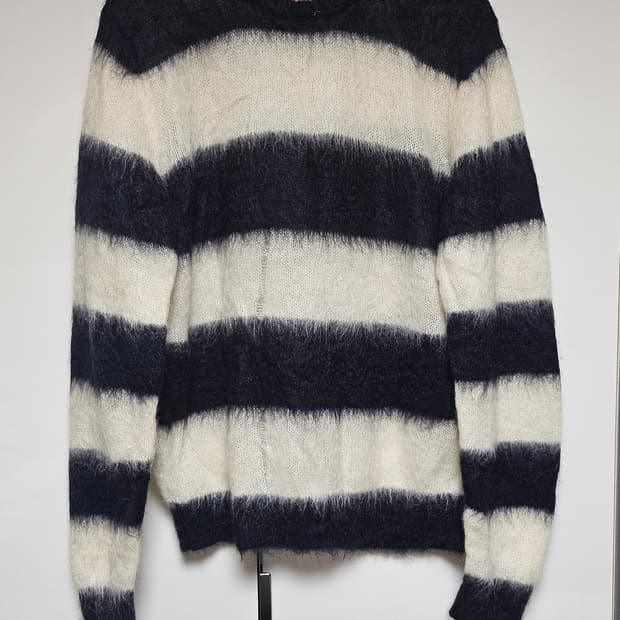 [XXL] Saint Laurent 18AW 디스트로이드 모헤어 니트