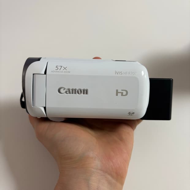 [민트급] 캐논 IVIS HF R700 화이트