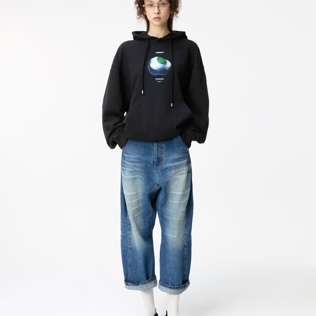 아더에러 24fw 디멘션 후드 XL