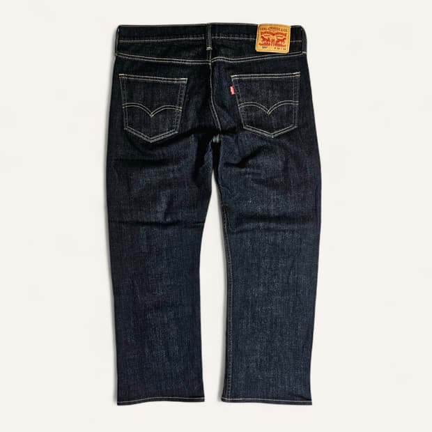 [34][리바이스] 504™레귤러 스트레이트핏 데님 다크인디고