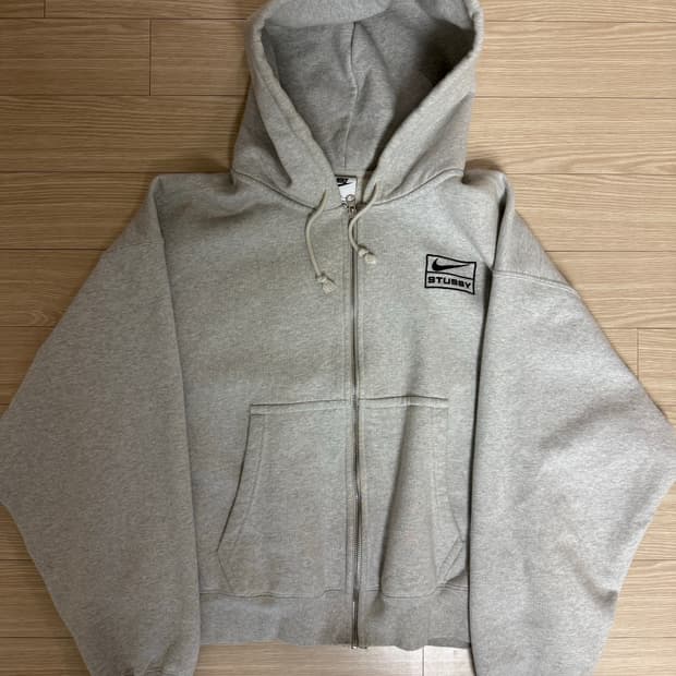 나이키x스투시 나투시 후드집업 M