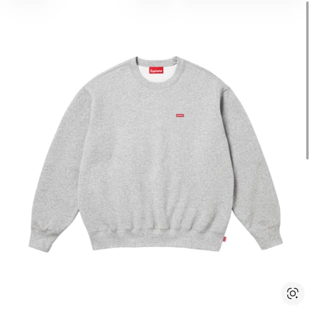 [슈프림] 스몰 박스 맨투맨 그레이(XL)