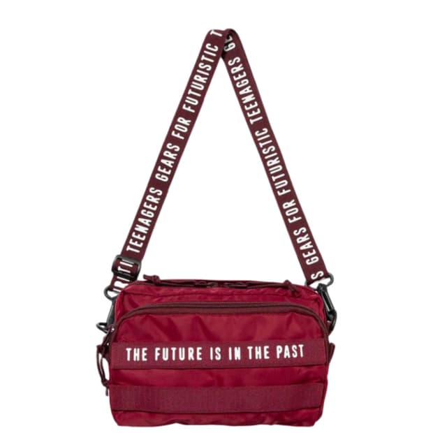 휴먼메이드 휴메 밀리터리 파우치 백 레드