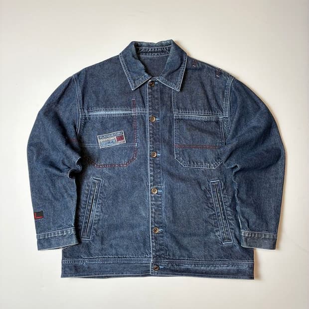 PLATINUM FUBU푸부 00's올드스쿨 코치 데님 자켓 PN8226