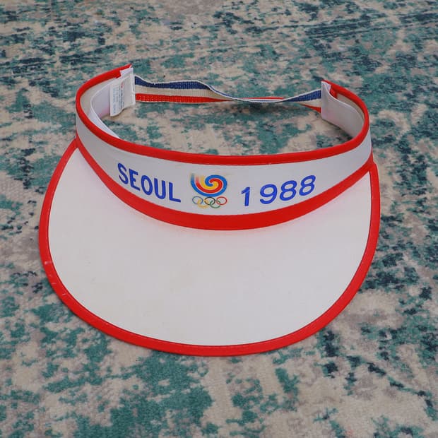 VTG 빈티지 모자 88올림픽 공식 프로모션 모자 썬캡
