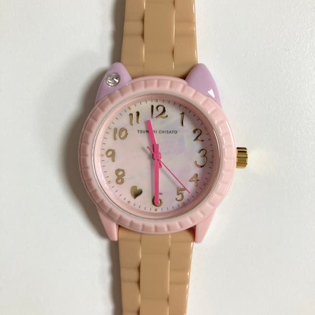 츠모리치사토 고양이 시계