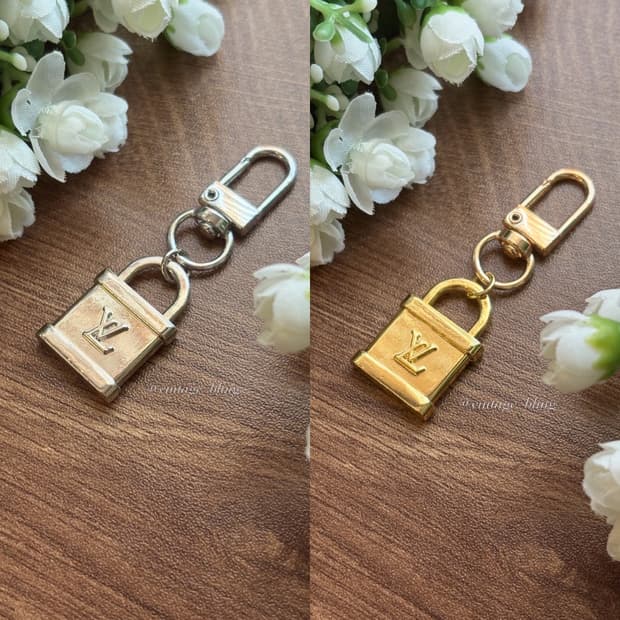루이비통 패드락 백참 키링 키체인