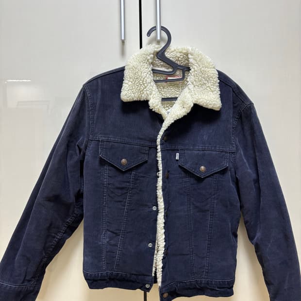 Levis 코듀로이 양털자켓