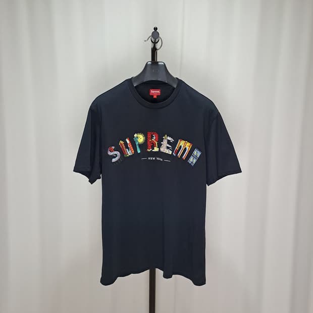 (택포) 슈프림 Supreme 시티 아크 반팔 티셔츠 XL C11