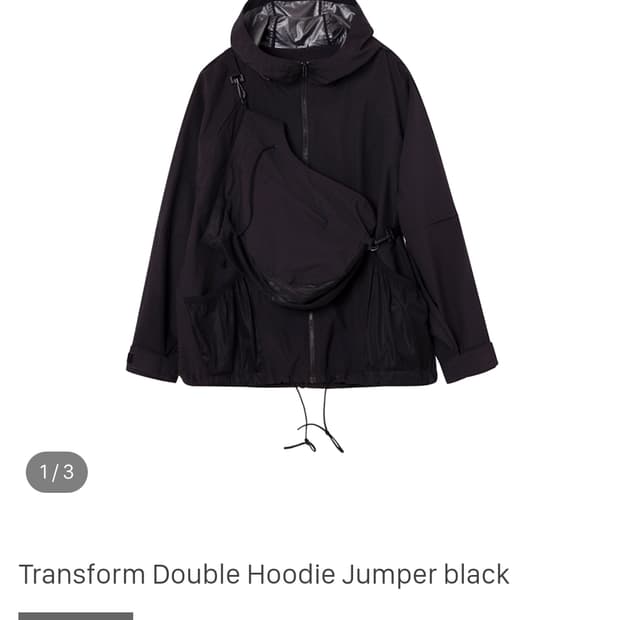 I4P(아이사피) 더블 후드 점퍼 M