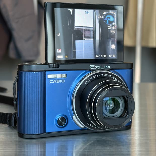 한글/날짜/셀카/작례확인필)카시오 엑슬림 ex-zr1600 빈티지디카