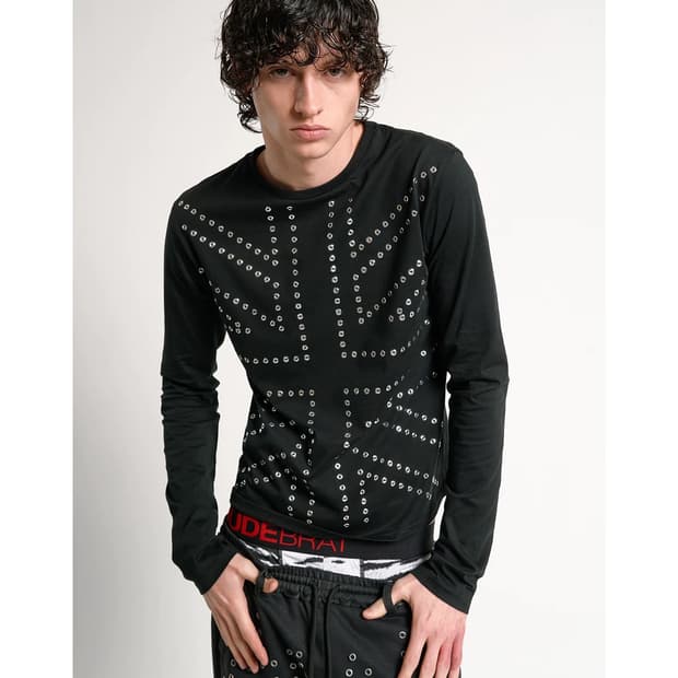 England punch hole 롱슬리브