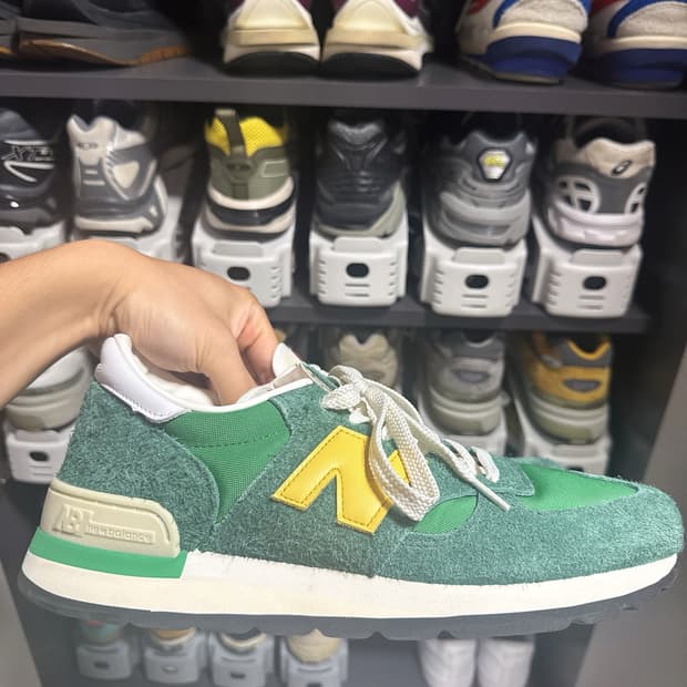 뉴발란스990v1 그린골드