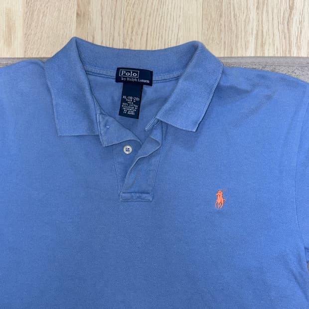[S급] 봄맞이🌸 폴로 랄프로렌 블루 카라티 XL (18-20)