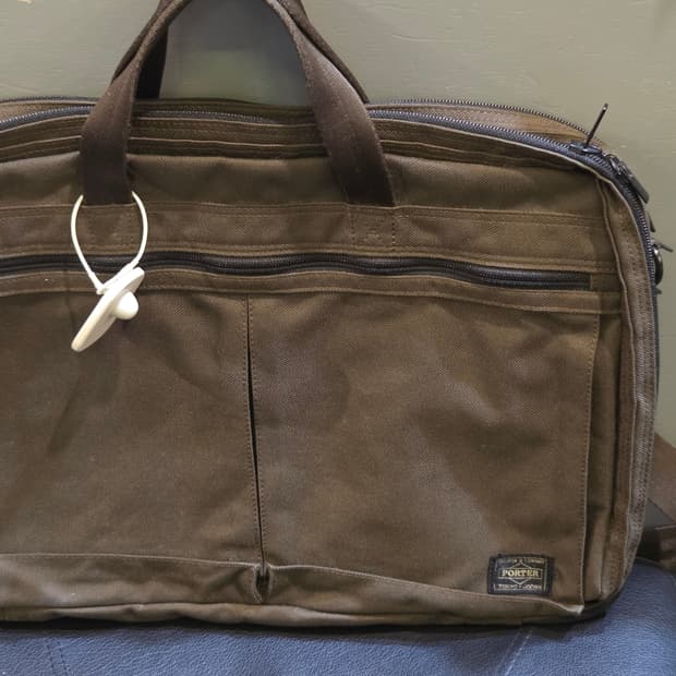 PORTER 포터 카키브라운 크로스백💯