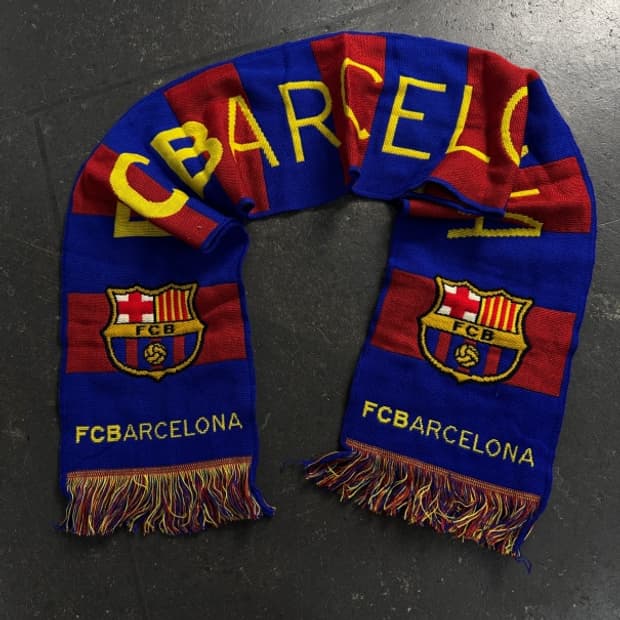 FCB 바로셀로나 응원 머플러 스카프