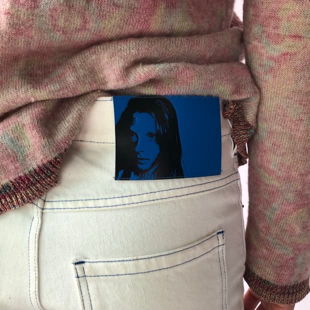 라프시몬스 캘빈 클라인 205W39NYC 앤디워홀 화이트 진