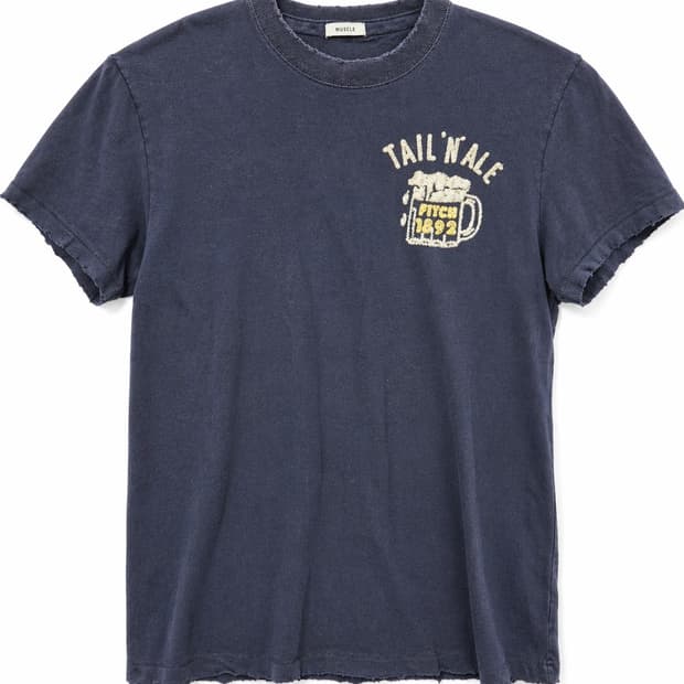 아베크롬비 앤 피치 네이비 반팔 티셔츠 S