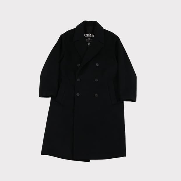 [S] 인사일런스 오버핏 울 더블코트