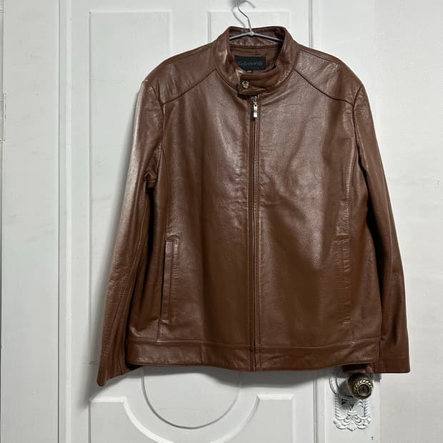 카우레더 바이커자켓