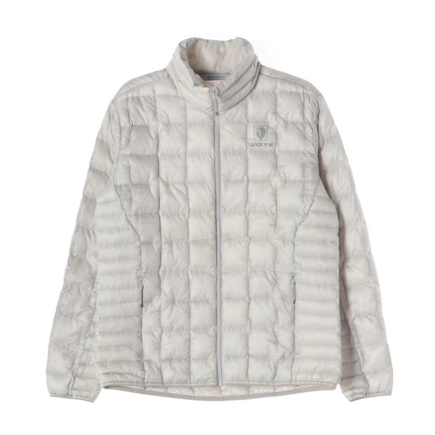 블랙야크 여성용 초경량 다운 자켓 연베이지 95