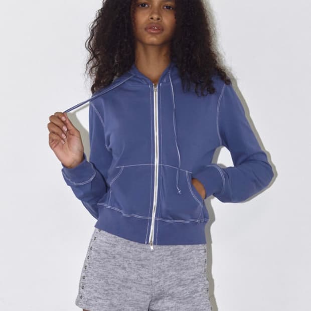 폴리수엠 STITCHED POCKET HOODIE 포켓 후디 후드집업