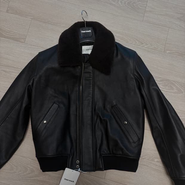 M 토니웩 시어링 레더 자켓 미시착 새제품 판매