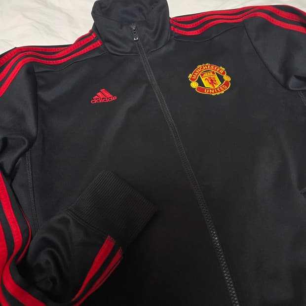 아디다스 맨유 검빨 져지