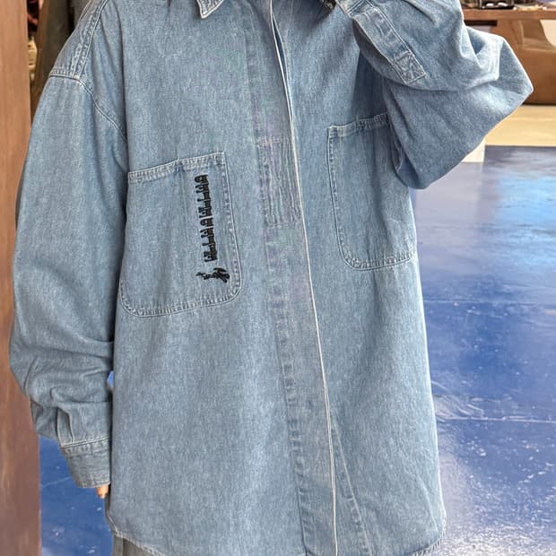 Pellepelle 펠레펠레 데님 자켓