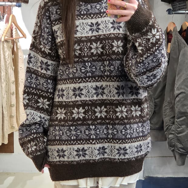 FILANT 필란트 페어아일 니트