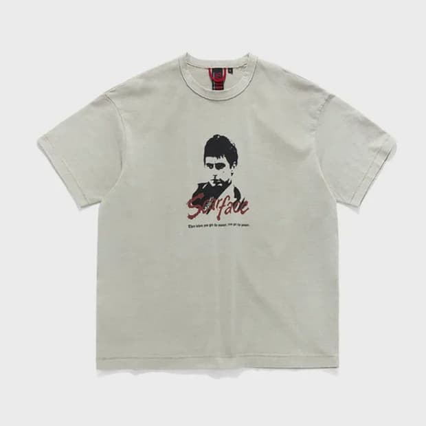 언어펙티드 TONY MONTANA GRAPHIC T-SHIRT / ECR