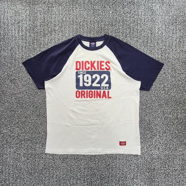 빈티지9. 디키즈(Dickies) 레트로 1922 나그랑 반팔 티셔츠
