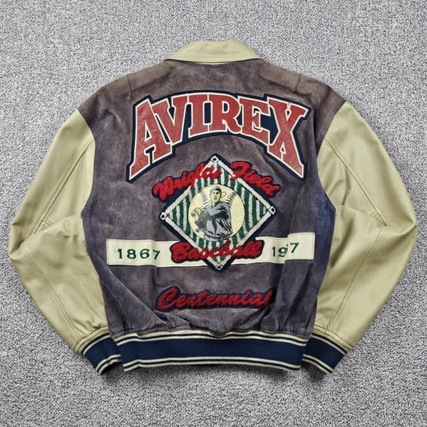 90's AVIREX 바시티 자켓 ( S ) / 9560